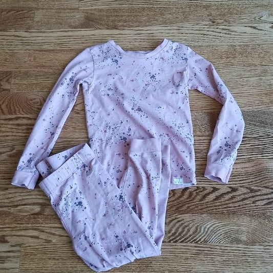 (3T) miles baby Snug Fitting Pajama Set ❤ Paint Splotch Design ❤ Adorable