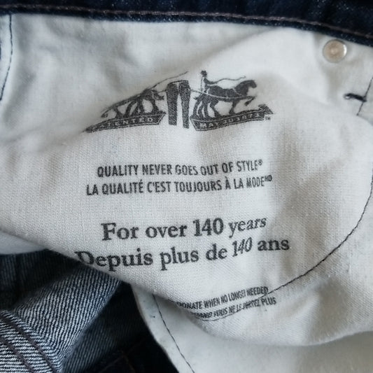 (34Wx30L) Levi's Men's 505 Cotton Blend Denim Jeans Classic Contemporary