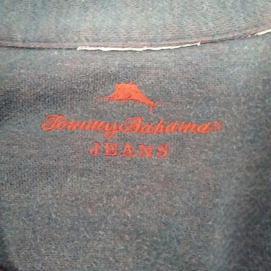 (L) Tommy Bahama Jeans Comfy Casual Layers Cozy Warm Ski Hiking Athleisure