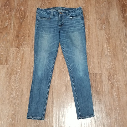 (10) American Eagle Outfitters 360° Super Stretch Jeggings Modern Skinny