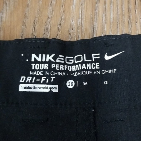 (36) Nike Golf Tour Performance Dri-Fit Activewear Athletic Sporty Golf Shorts