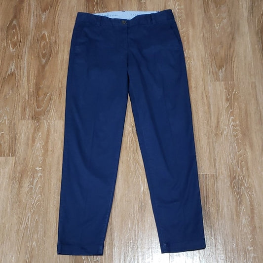 (4) Talbots The Weekend Chino Trousers  Nautical Straight Leg Business Casual