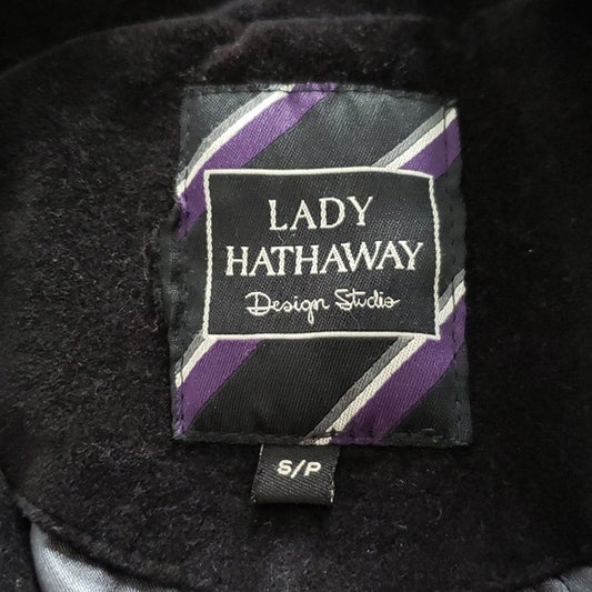 (S) Lady Hathaway Design Studio Velvet Retro Business Casual Office Workwear