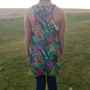 NWT Beautiful Flowing Tank Top with Liner