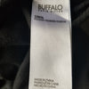 Buffalo Black Lace with Raw Edges