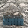 Lavish Teal Basket Weave Clutch ❤BNWT