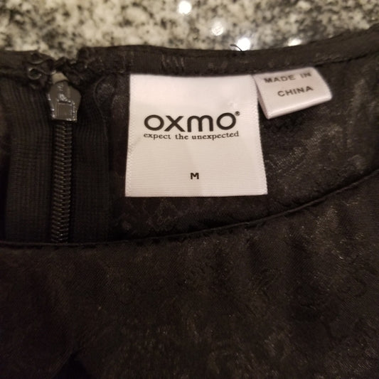 Oxmo Lovely Black Blouse ❤ Size M