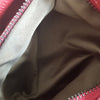 Garnet Red Handbag with Extra Wide Strap