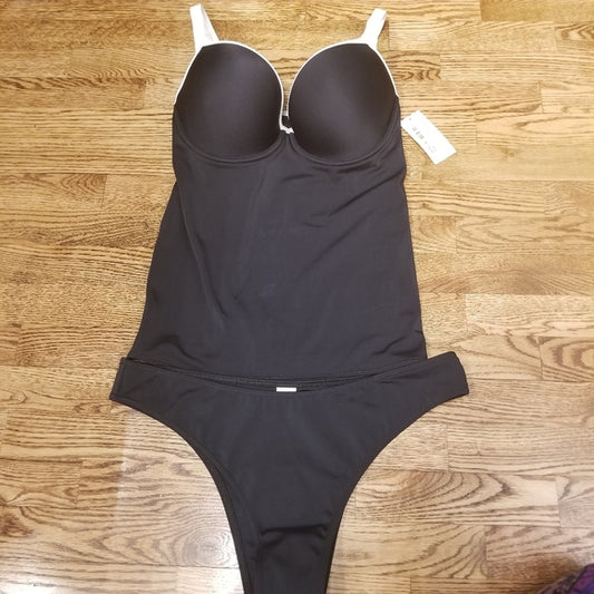 NWT Freya Tankini Top & Remix Brazilian Brief