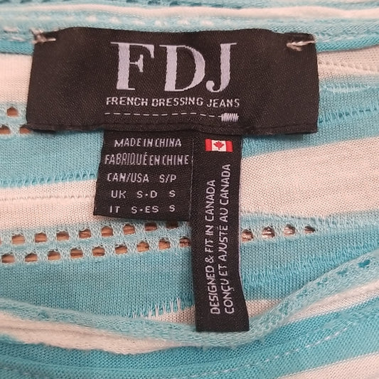 FDJ French Dressing Jean's ❤Sz S❤Super Soft Eyelet Details