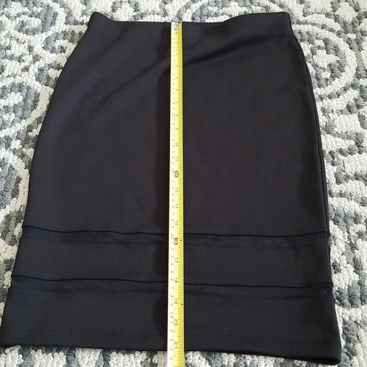 Forever 21❤ Sz M❤ Pencil Skirt with Sheer Detailing ❤