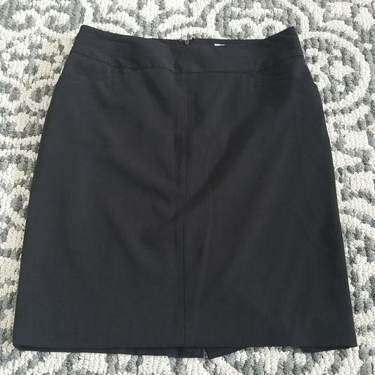 Worthington Petite Classic Black Skirt with Pockets ❤Sz 4P