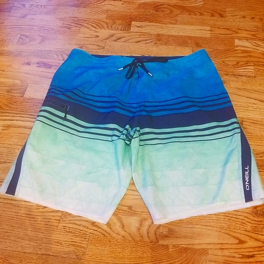 O'Neill SuperFreak Board Shorts Sz 36