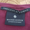 Maison Scotch ❤ Burgundy T Shirt ❤ Comfort