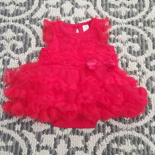 Red Dress Beauty ❤ 3-6 Months