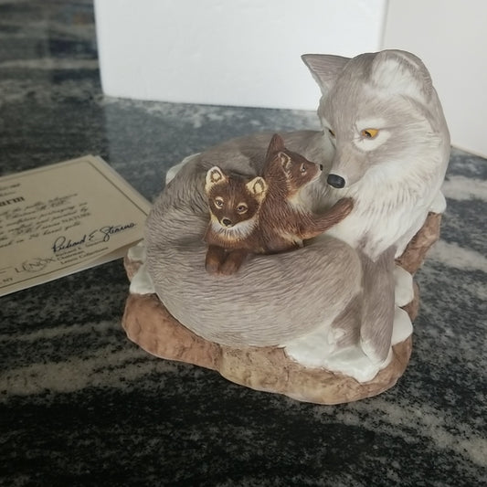 Lenox Collection Keeping Warm Porcelain Fox Ornament