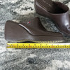 (7) Tommy Wedge Clog Style Slip On Y2K Leather Upper
