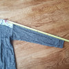 (S) Xhilaration Long Sleeved Top 🖤 Sweet Full Length Back Zipper