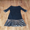 (12P) Laura Petites Sequin Dress 🖤 3/4 Length Sleeves