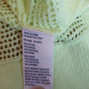 (M) American Eagle Netting Design Cardigan ❤ Neon Yellow/Green