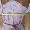 (S-M) Linea Donatella Uber Soft Night Robe ❤ Light Pink with Cool Design