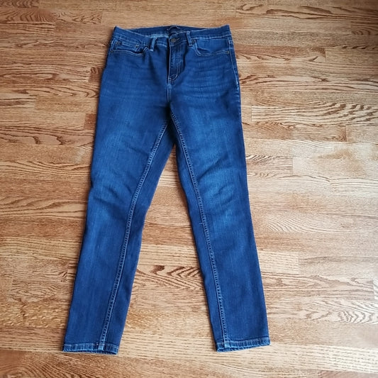 (8) Calvin Klein Jeans ❤ Medium Wash High Rise Skinny Fit Jeans