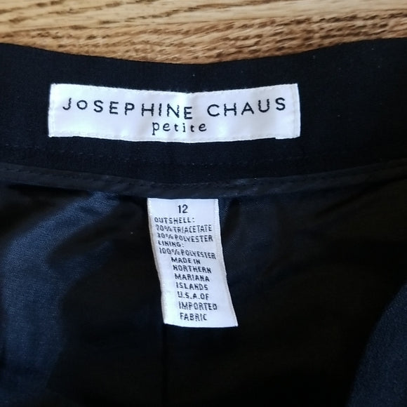 12) Josephine Chaus Classic Black Trousers ❤ Business Ready
