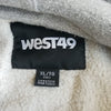 (16)(XL) West 49 Youth Grey Pull On Hoodie ❤ Back Logo