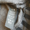 (L) Onyx Cowl Neck Long Sleeve Cotton  Blend Top ❤ Cozy ❤ Patterned