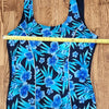 (16) Vogue Floral Tropical Palms Swimsuit Vacation Summer