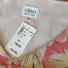 NWT (14) Light Floral Cleo Petites Full Skirt Romantic Vacation Vibes