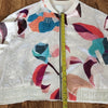 (L) elevenses Anthropologie Light Bomber Satiny Soft Fall Vacation