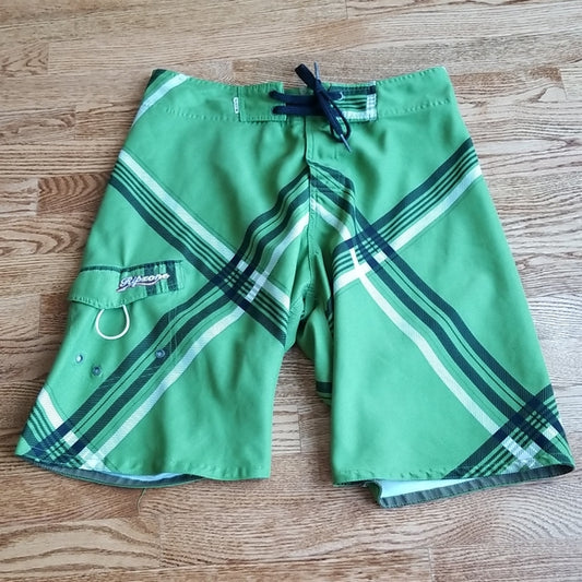 (32W) Ripzone Men's Green Casual Wear/Swim Shorts ❤ Summer ❤ Swim