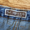 (30) Armani Jeans Men's Perfectly Faded Denim Jeans ❤ Awesome