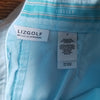 (6) Liz Golf by Liz Claiborne Aquamarine Golf Shorts ❤ Wide Leg