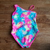 (7-8) The Children's Place Neon Tie Dye One Piece Swimsuit ❤ Beach