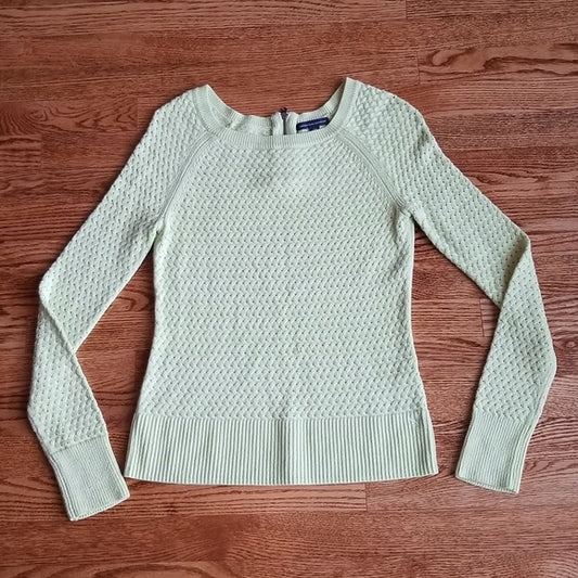 (S) American Eagle Neon Weave Knit Long Sleeve Top ❤ Comfortable ❤ Cozy