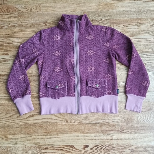 (M) PrAna Hoodless Zip Up Sweater ❤ Comfortable ❤ Organic Cotton Blend