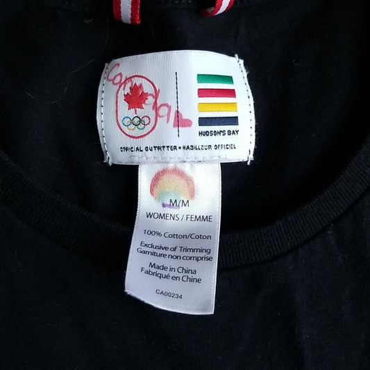 (M) Hudson's Bay Team Canada Olympics Spirit Shirt ❤ 100% Cotton