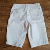 (8) Tribal White Slim Fit Denim Shorts Vacation