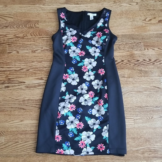 (6) White House Black Market Floral Print Fitted Dress ❤ Gorgeous ❤