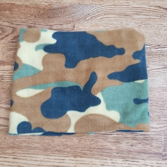 Unisex Camo Print Fleece Neck Warmer Cold Weather Ready Cozy Outdoor