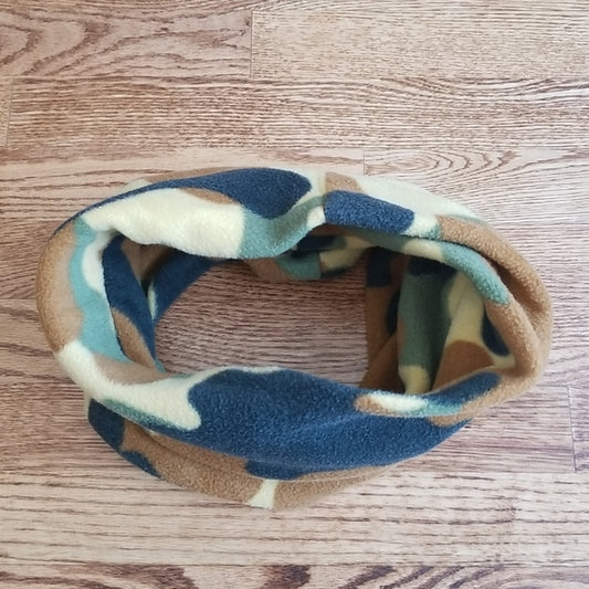 Unisex Camo Print Fleece Neck Warmer ❤ Winter and Autumn Ready ❤