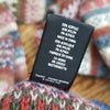 (OS) Love & Lore Colorful Knit Scarf Nylon Blend Nordic Academia Cozy Alpaca