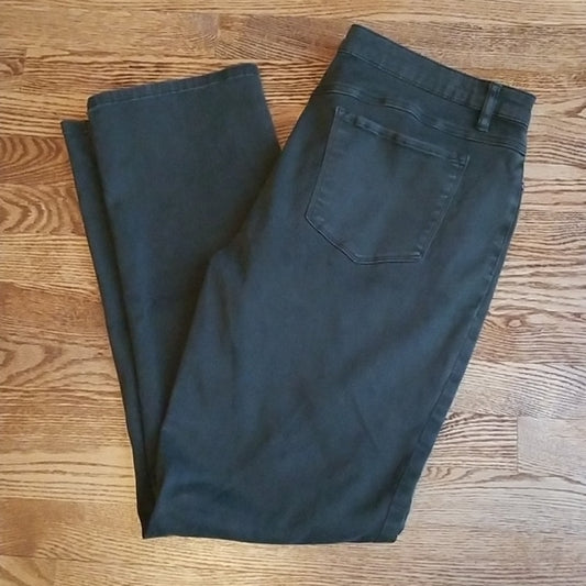 (16) Tribal Jeans Straight Fit Cotton Blend Colored Jeans