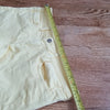 (30) 2.1 Denim Yellow Summer Vacation Beach Cotton Blend Jean Shorts