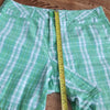 (16) George. Women's Plaid Print Cotton Blend Laid Back Shorts