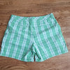 (16) George. Women's Plaid Print Cotton Blend Laid Back Shorts