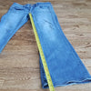 (4) American Eagle Super Stretch Kick Boot Extra Shorts Denim Jeans