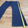 (12) d.jeans Dark Wash Cotton Blend Bootcut Denim Jeans